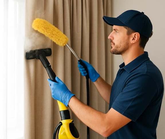 Trusted drapes cleaning technician Matty Curtain Cleaning castle-cove-nsw QLD